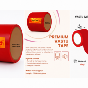 Vastu Red Colour Tape